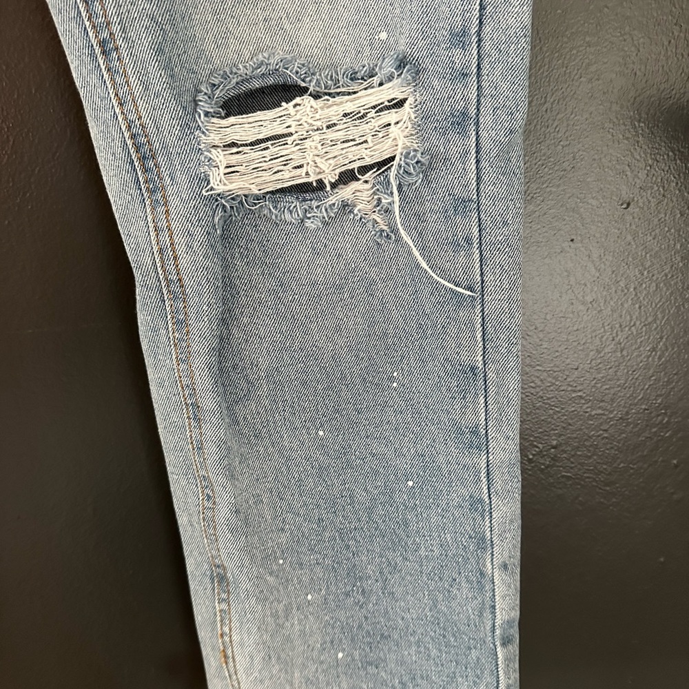 Umgee Jeans Company Ultra Distressed High Waisted Jeans - Picture 6 of 7